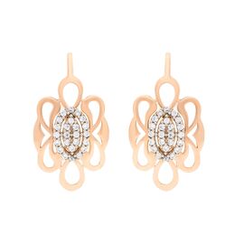 Серьги, золото, 585, 4.43г, 55013 | GoldMarket.kz